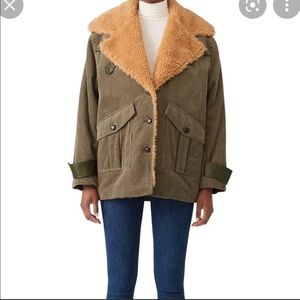 Aves Les Filles Sherpa Corduroy Jacket